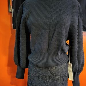 Women's black sweater New